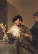 Salvator Rosa The Lie oil painting on canvas